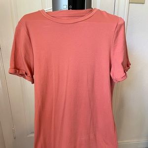 Midi Tee shirt dress, Coral, A New Day, M like new